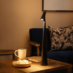 Table Lamp | Wireless Dimmable LED | Metal Housing & Rechargeable Battery | Up to 20-Hour Runtime