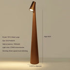 Table Lamp | Wireless Dimmable LED | Metal Housing & Rechargeable Battery | Up to 20-Hour Runtime