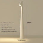 Table Lamp | Wireless Dimmable LED | Metal Housing & Rechargeable Battery | Up to 20-Hour Runtime