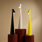 Table Lamp | Wireless Dimmable LED | Metal Housing & Rechargeable Battery | Up to 20-Hour Runtime