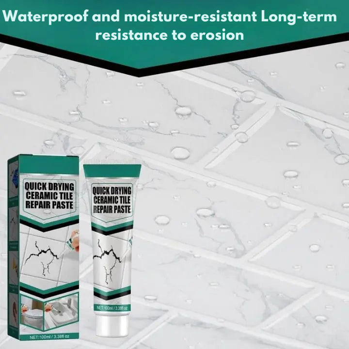 Tile Repair Paste | Fast-Drying | Waterproof & Durable | 100 ml