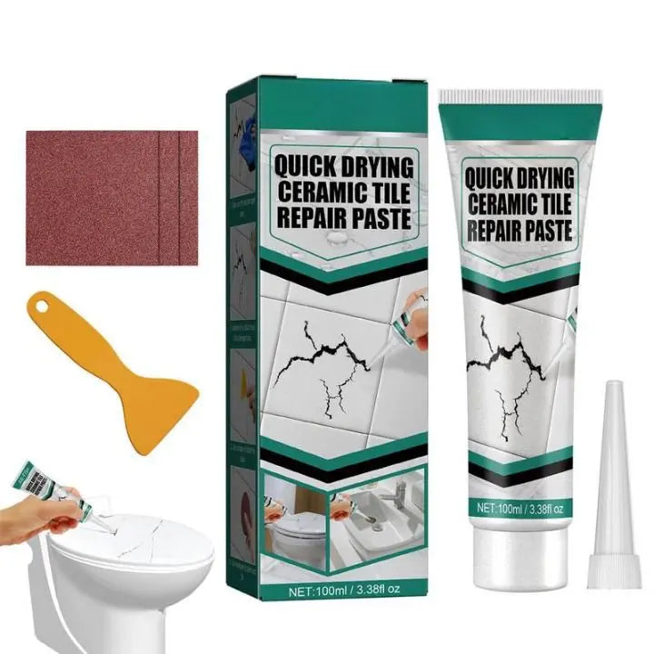 Tile Repair Paste | Fast-Drying | Waterproof & Durable | 100 ml