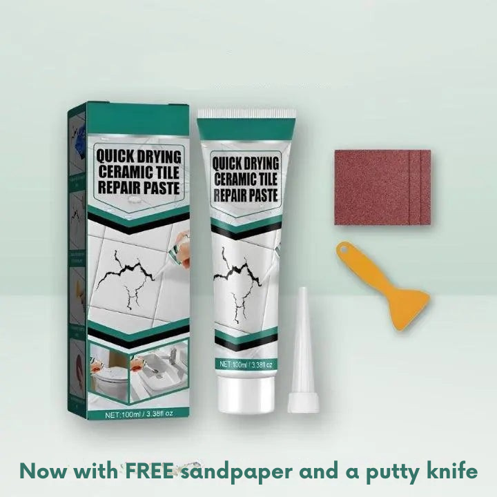 Tile Repair Paste | Fast-Drying | Waterproof & Durable | 100 ml