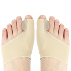 Toe Corrector | Orthopedic Realignment | Breathable Textile & Silicone Gel | Pressure Relief