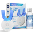 Tooth Repair Kit for Adults | Moldable Denture Gel & LED Curing | Natural-Looking Repair
