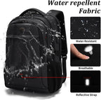 Travel Laptop Backpack | Anti-Theft Design | USB Charging Port | Water-Resistant Polyester