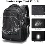 Travel Laptop Backpack | Anti-Theft Design | USB Charging Port | Water-Resistant Polyester