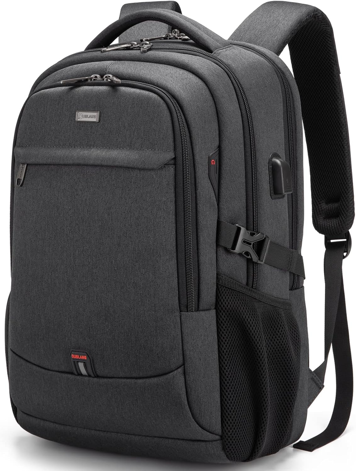 Travel Laptop Backpack | Anti-Theft Design | USB Charging Port | Water-Resistant Polyester