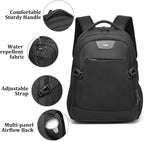 Travel Laptop Backpack | Anti-Theft Design | USB Charging Port | Water-Resistant Polyester