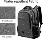 Travel Laptop Backpack | Anti-Theft Design | USB Charging Port | Water-Resistant Polyester