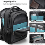 Travel Laptop Backpack | Anti-Theft Design | USB Charging Port | Water-Resistant Polyester