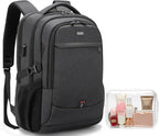 Travel Laptop Backpack | Anti-Theft Design | USB Charging Port | Water-Resistant Polyester