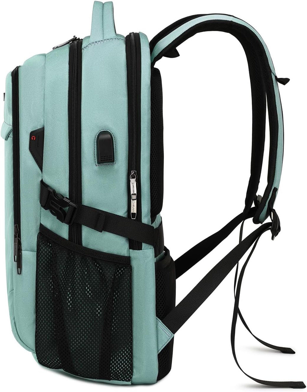Travel Laptop Backpack | Anti-Theft Design | USB Charging Port | Water-Resistant Polyester