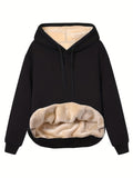 Unisex Fleece Hoodie | Plush-Lined Pullover with Kangaroo Pocket & Drawstring | Cozy Warmth