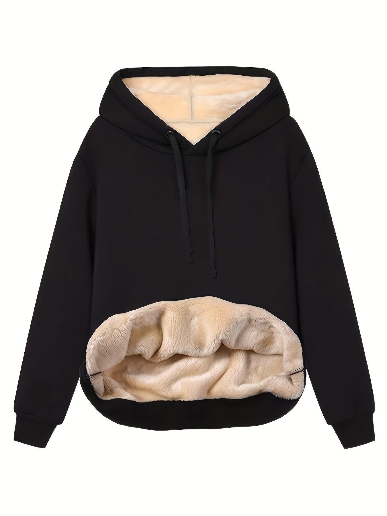 Unisex Fleece Hoodie | Plush-Lined Pullover with Kangaroo Pocket & Drawstring | Cozy Warmth