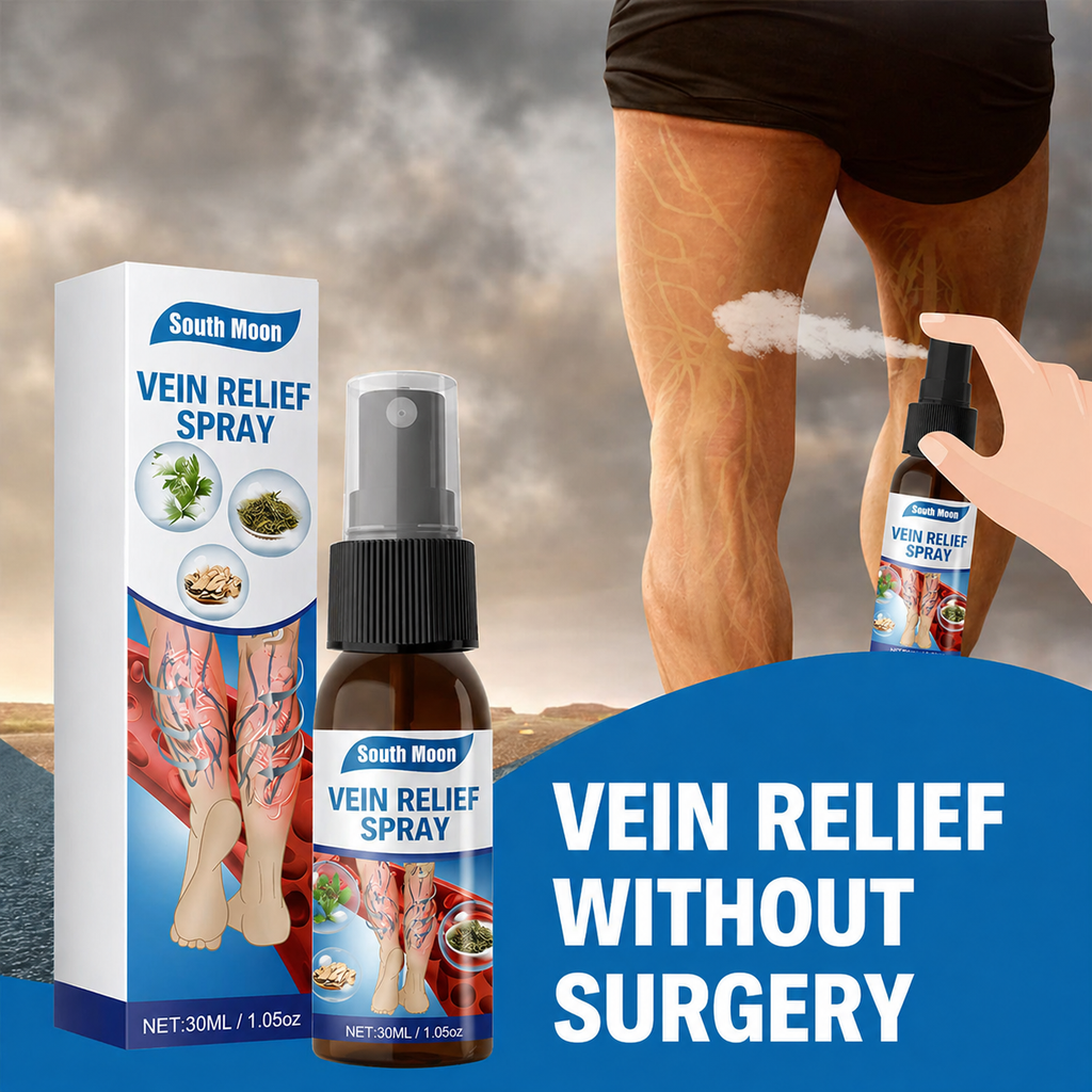Varicose Vein Care Spray | Targeted Spray Application | Fast-Absorbing 30ml