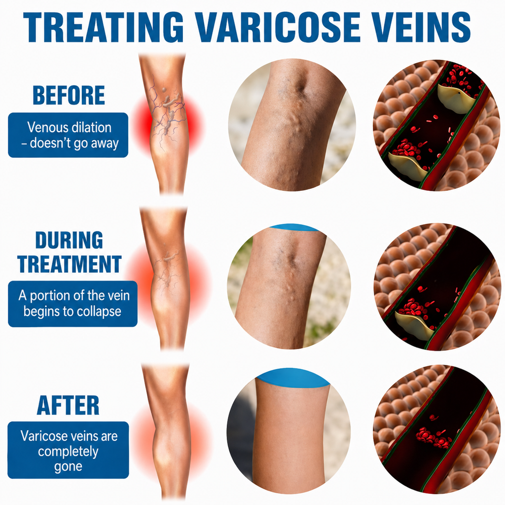 Varicose Vein Care Spray | Targeted Spray Application | Fast-Absorbing 30ml