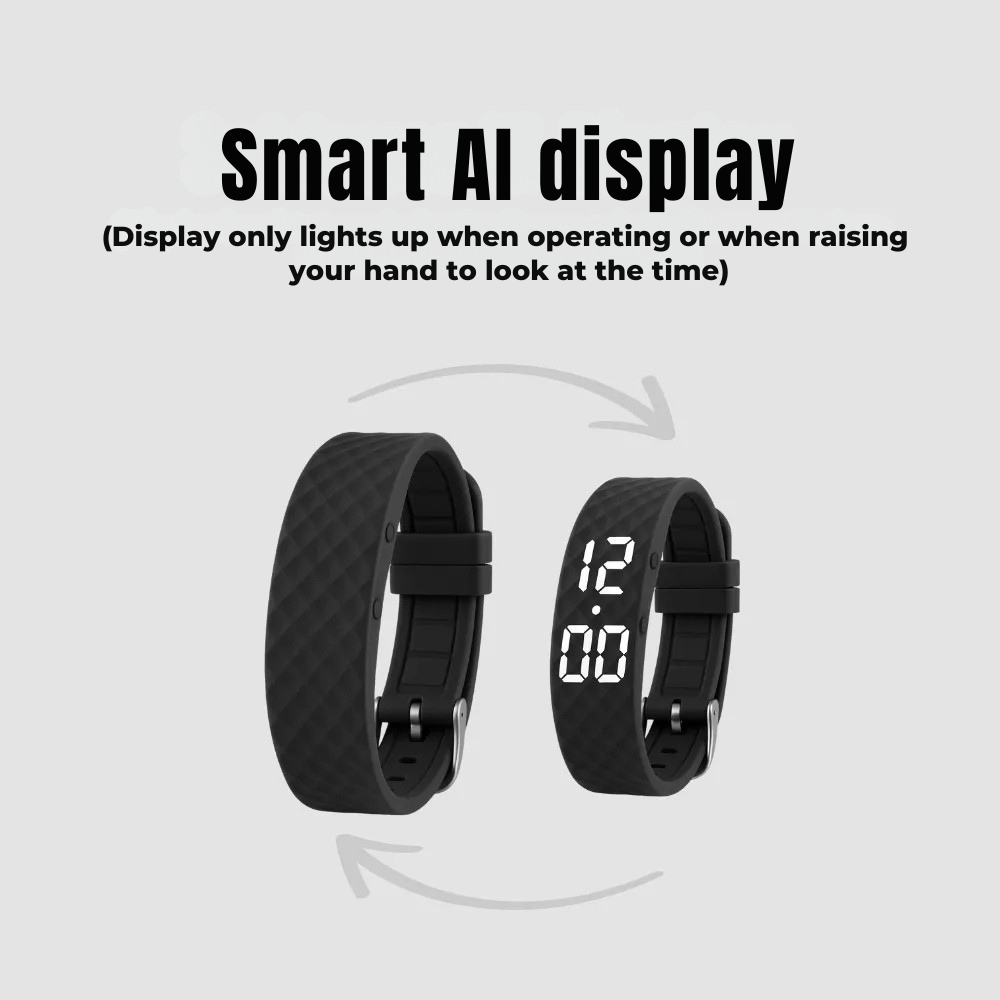 Vibrating Alarm Clock | Silent Vibration Wake-Up | Adjustable Intensity & Compact Travel Design