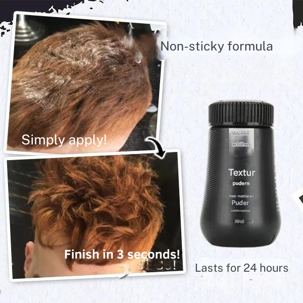 Volumizing Hair Powder | Instant Volume & Texture | Natural Matte Finish & Strong Hold