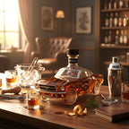 Whiskey Decanter | Sports Car Design | Detailed Glass Carafe | Decorative Home Bar