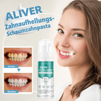 Whitening Foam Toothpaste for Sensitive Teeth | Fine Active Foam | Removes Stains & Fresh Breath