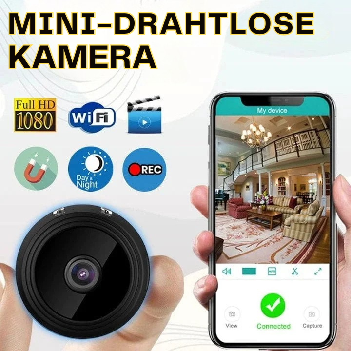 Wi-Fi Indoor Camera | Night Vision & Motion Detection | Full HD & App Access