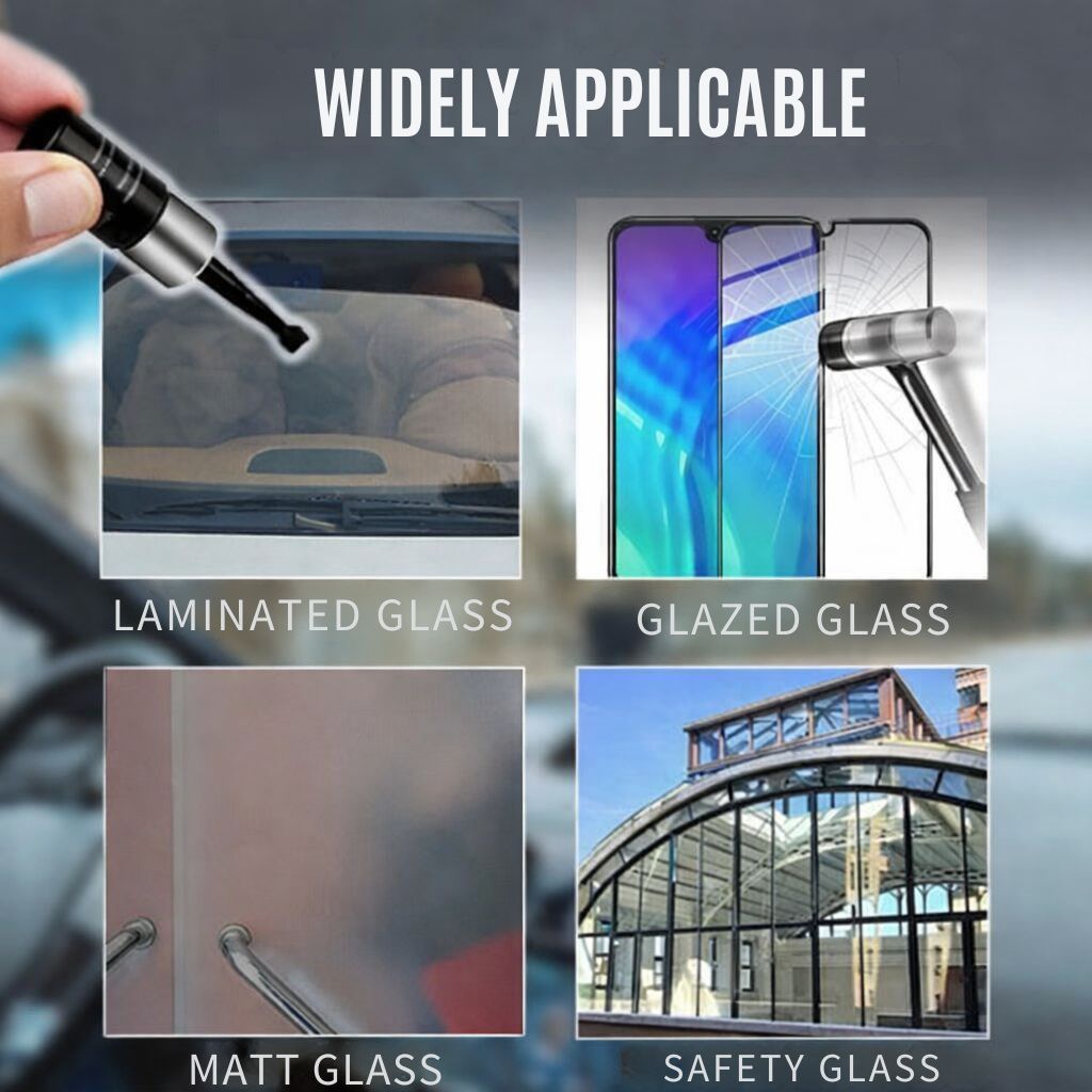 Windshield Repair Kit | Nearly Invisible Seal | 2-Pack | Quick DIY Fix