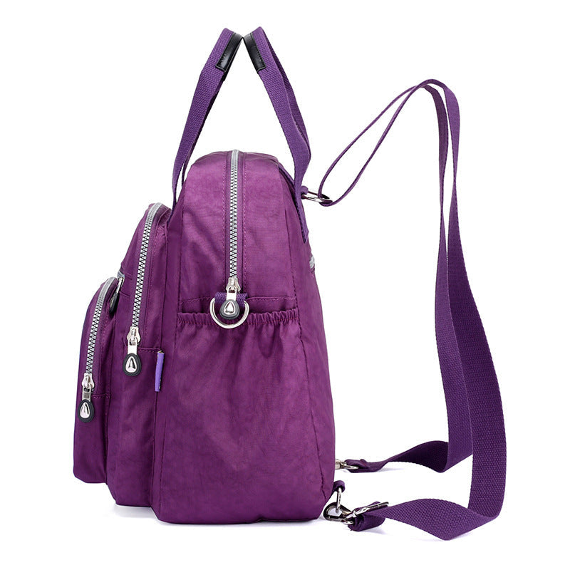 Women's Convertible Backpack | Water-Resistant Nylon | Multiple Compartments & Versatile Carry