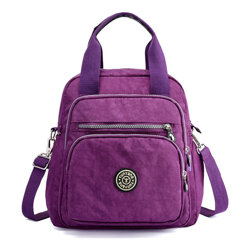 Women's Convertible Backpack | Water-Resistant Nylon | Multiple Compartments & Versatile Carry