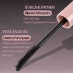 Women's Mascara | Waterproof Length & Volume | Precision Comb Brush | Gentle for Sensitive Eyes