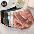 Women's Seamless Underwear | Invisible Under Any Outfit | Antibacterial & Breathable | 10-Pack