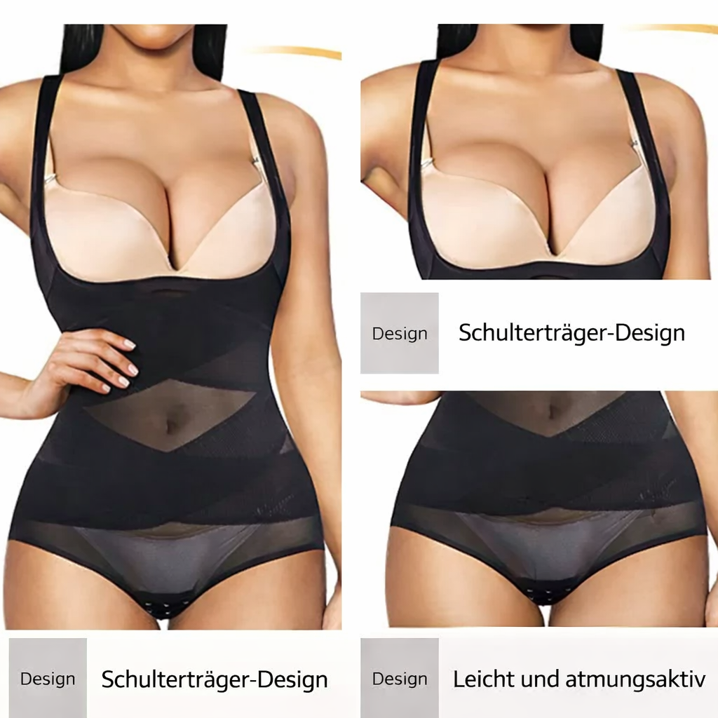 Women's Shapewear Bodysuit | Seamless & Figure-Shaping | Tummy Control | Breathable Comfort