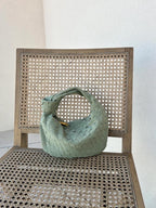 Women's Shoulder Bag | Braided Knot Design | Vegan Suede Look | Compact Everyday Carry