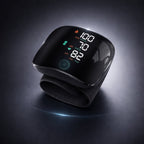 Wrist Blood Pressure Monitor | Touch Display & Voice | USB Rechargeable | Travel-Friendly