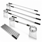 Fruit Picker Pole | Telescopic Stainless Steel | Up to 4m Reach | For Orchard & Garden