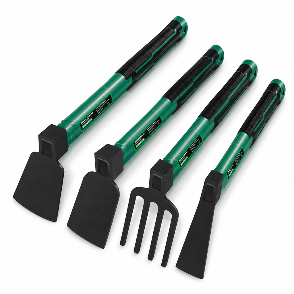 Garden Hand Tool | Anti-Slip Rubber Handle | Shovel, Hoe & Rake | Transplanting & Lawn Care