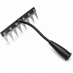 Garden Weeding Rake | 5-8 Teeth Multi-Tooth Design | Manganese Steel Construction | Durable Design