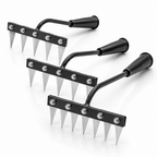 Garden Weeding Rake | 5-8 Teeth Multi-Tooth Design | Manganese Steel Construction | Durable Design