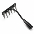 Garden Weeding Rake | 5-8 Teeth Multi-Tooth Design | Manganese Steel Construction | Durable Design