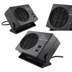 12V Vehicle Heater | Ceramic Heating Element & Fan Mode | Built-In Thermostat