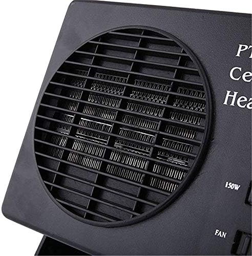12V Vehicle Heater | Ceramic Heating Element & Fan Mode | Built-In Thermostat