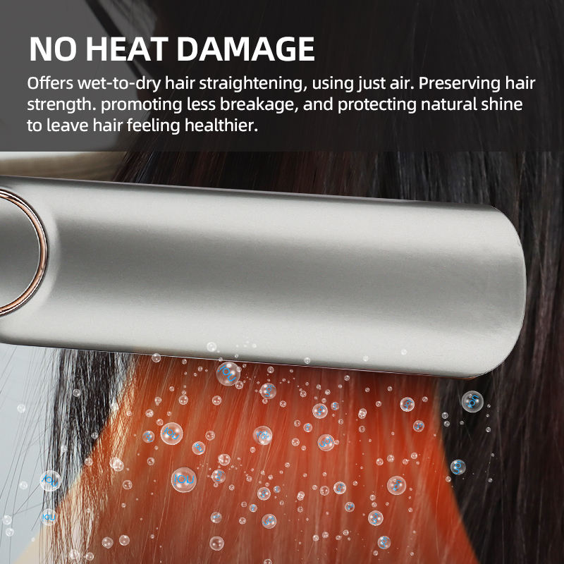 2-in-1 Hair Dryer & Straightener | Fast Dry & Smooth Finish | Adjustable Heat | Travel Size
