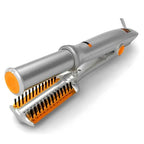 2-in-1 Rotating Hair Brush | Straightens & Curls | Ceramic Barrel | Frizz Reduction