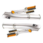 2-in-1 Rotating Hair Brush | Straightens & Curls | Ceramic Barrel | Frizz Reduction