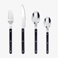 24-Piece Cutlery Set | Engraved Polished Stainless Steel | Dishwasher-Safe & Rust-Resistant