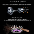 5-in-1 Hair Styler | 1000W Ionic Hot Air Brush | Concentrator & Diffuser Nozzles