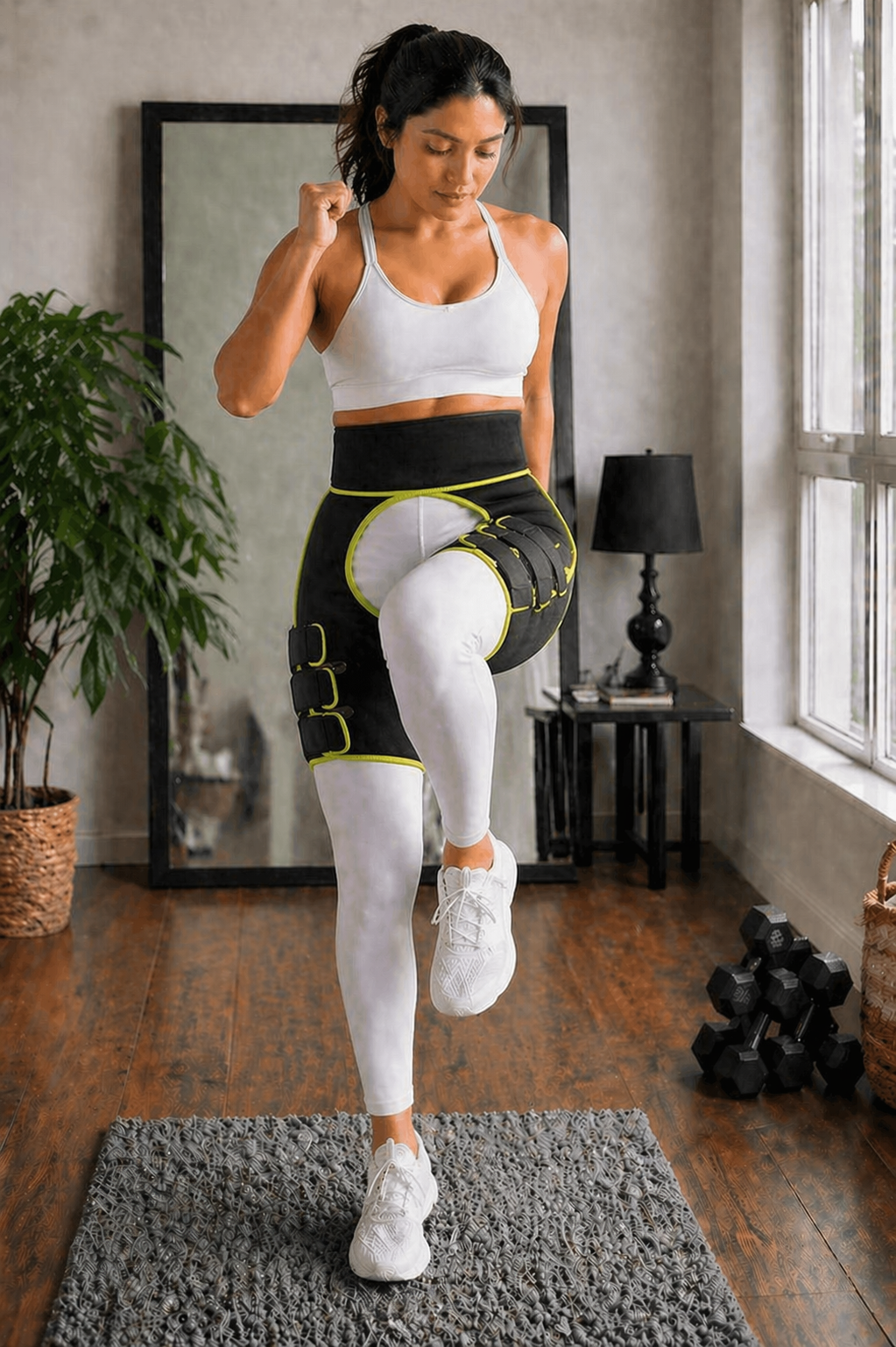 Abdominal Binder & Thigh Bands | Wide Wrap Waist | Polyester | Body Shaping