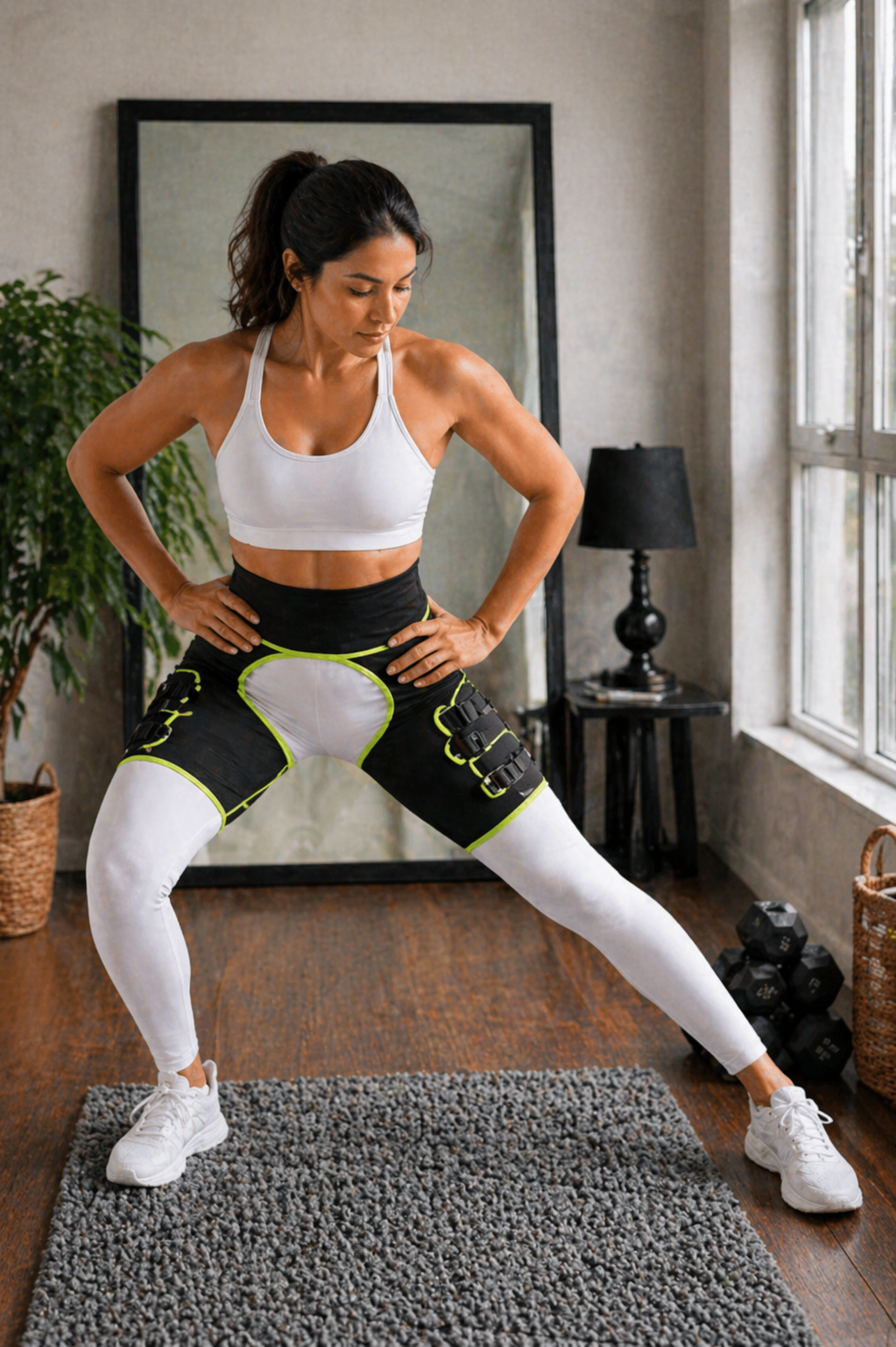 Abdominal Binder & Thigh Bands | Wide Wrap Waist | Polyester | Body Shaping