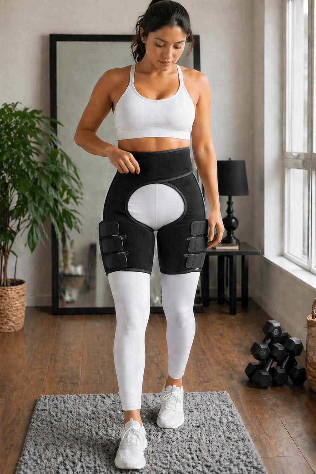 Abdominal Binder & Thigh Bands | Wide Wrap Waist | Polyester | Body Shaping