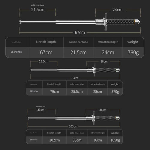 Adjustable Walking Stick | Wide Stable Base | Lightweight Aluminum | Improved Balance
